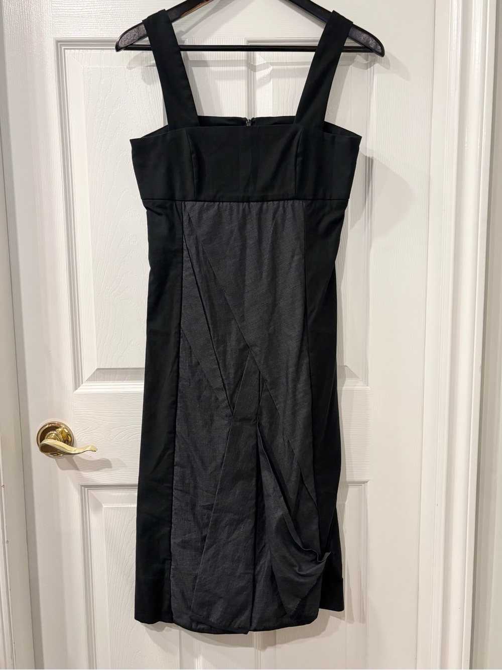 Dogstar Women's Black Square-Neck Dress
